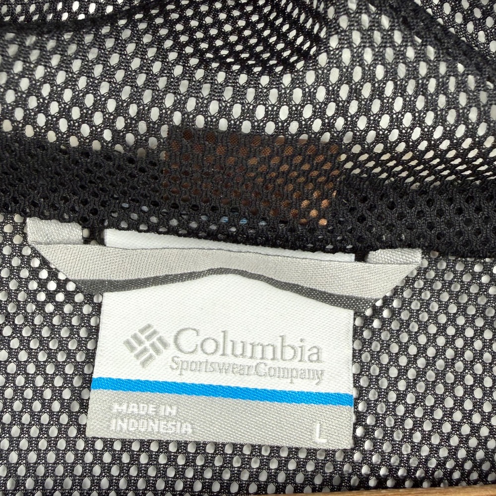 Columbia  Camo Rain Jacket Omni-Tech Waterproof Hunting Fishing‎ Mens Size L - Picture 5 of 16